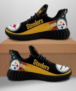 Alternative view of Pittsburgh Steelers Sneaker Shoes NFL For Men Women Fans