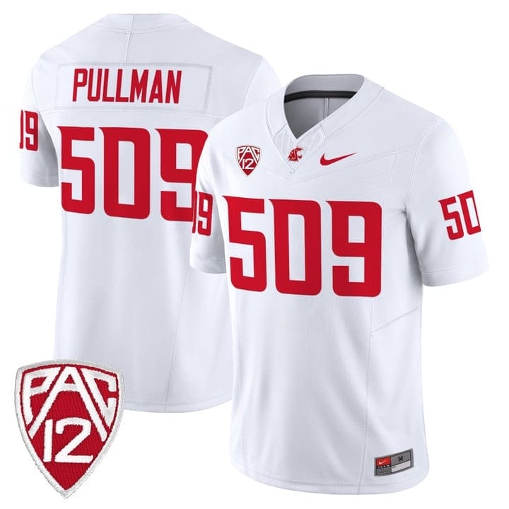 Pullman Jersey #509 Washington State Cougars 2025 Vapor Limited Stitched - Image 5