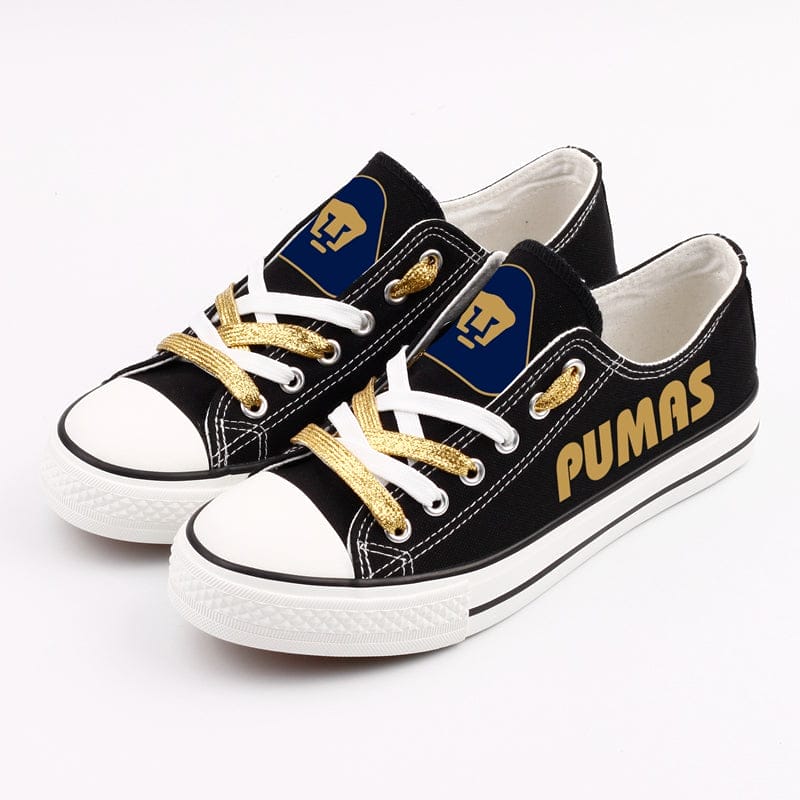 Pumas UNAM Timbers Low Top Canvas Sport Sneakers Shoes For Men Women Fans
