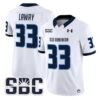 RayLawryJersey 33OldDominionMonarchs2025VaporLimitedStitchedWhite