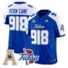 ReignCaneJersey 918TulsaGoldenHurricane2025VaporStitchedRoyalAlter