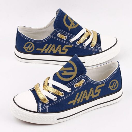 Rich Energy Haas F1 Team Canvas Sneakers Shoes For Men Women Fans - Image 3