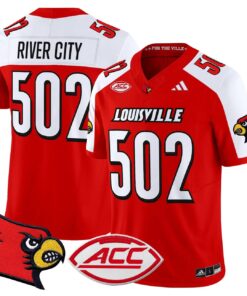 River City Jersey 502 Louisville Cardinals 2025 Vapor Stitched Red Alter