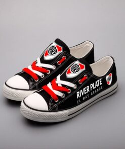 River Plate Low Top Canvas Sport Sneakers Shoes For Men Women Fans