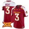 RoccoBechtJersey 3IowaStateCyclones2025LimitedStitchedCardinalAlter
