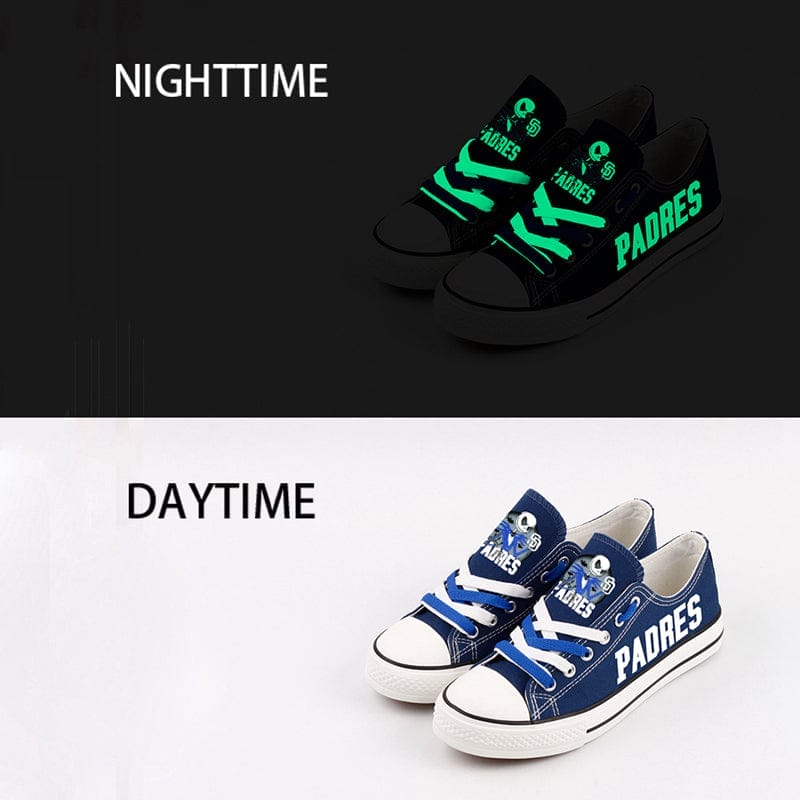 San Diego Padres Limited Print Low Top Canvas Shoes Sport Sneakers For Men Women Fans