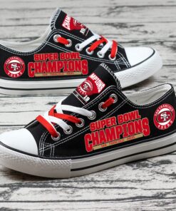 Alternative view of San Francisco 49ers Sport Sneakers Shoes For Men Women Fans