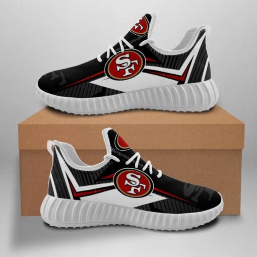 San Francisco 49ers Sneaker Shoes NFL For Men Women Fans - Image 5
