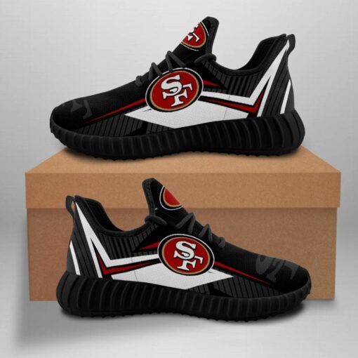 San Francisco 49ers Sneaker Shoes NFL For Men Women Fans - Image 6