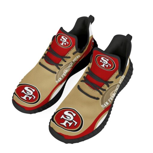 San Francisco 49ers Sneaker Shoes NFL For Men Women Fans - Image 7