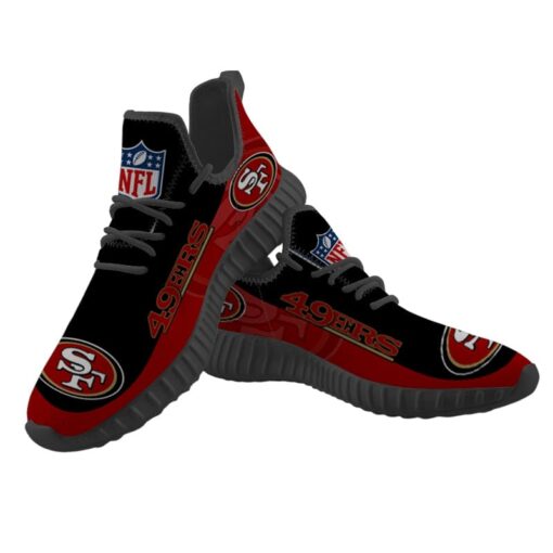 San Francisco 49ers Sneaker Shoes NFL For Men Women Fans (Copy)