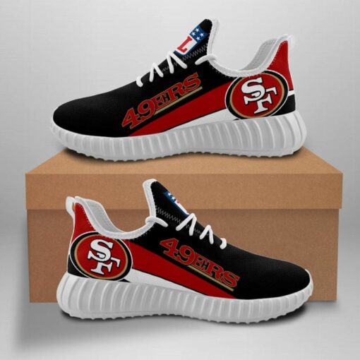 San Francisco 49ers Sneaker Shoes NFL For Men Women Fans