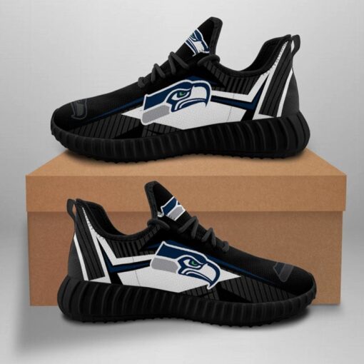 Seattle Seahawks Sneaker Shoes NFL For Men Women Fans - Image 5