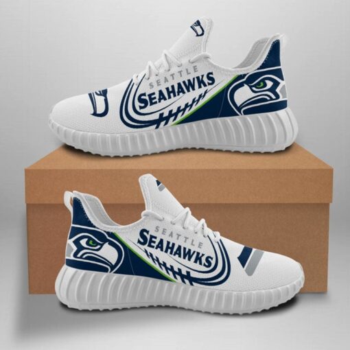 Seattle Seahawks Sneaker Shoes NFL For Men Women Fans - Image 4