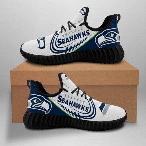 Seattle Seahawks Sneaker Shoes NFL For Men Women Fans
