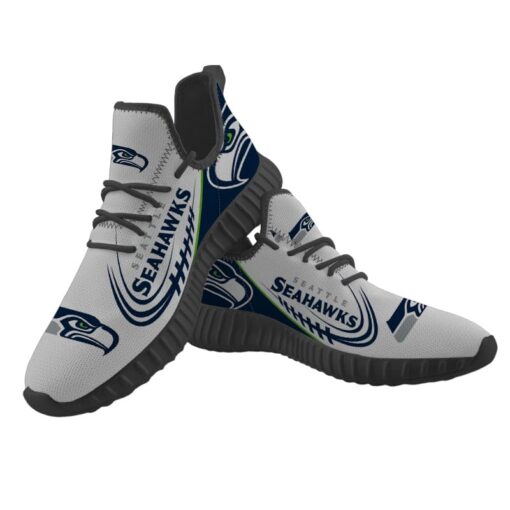 Seattle Seahawks Sneaker Shoes NFL For Men Women Fans - Image 2