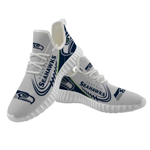 Seattle Seahawks Sneaker Shoes NFL For Men Women Fans - Image 3