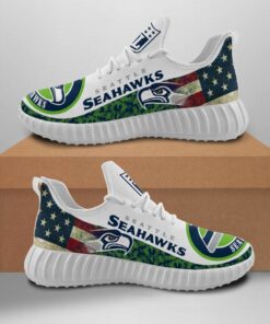Seattle Seahawks NFL Sneaker Shoes For Men Women Fans
