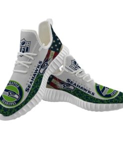 Seattle Seahawks V4 NFL Sneaker Shoes 7b46ef84 0db7 4612 b2db 45dc8ca5d4b1