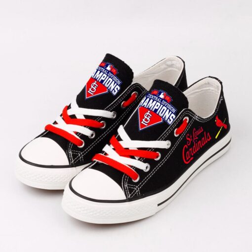 St. Louis Cardinals Limited Print Low Top Canvas Shoes Sport Sneakers For Men Women Fans - Image 3