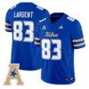 SteveLargentJersey 83TulsaGoldenHurricane2025VaporStitchedRoyal