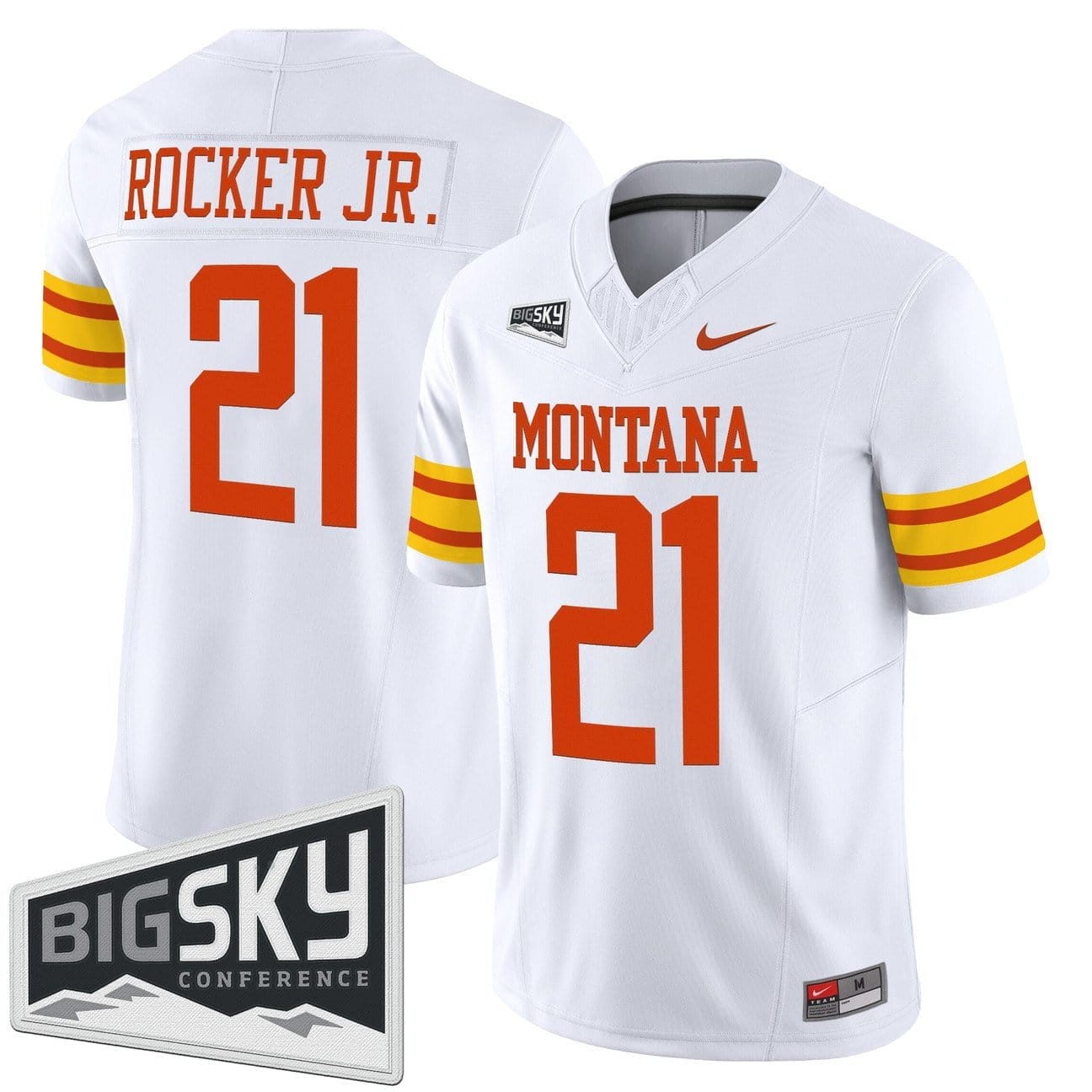 Stevie Rocker Jr Jersey #21 Montana Grizzlies 1995 Throwback Vapor Limited Stitched - Image 3