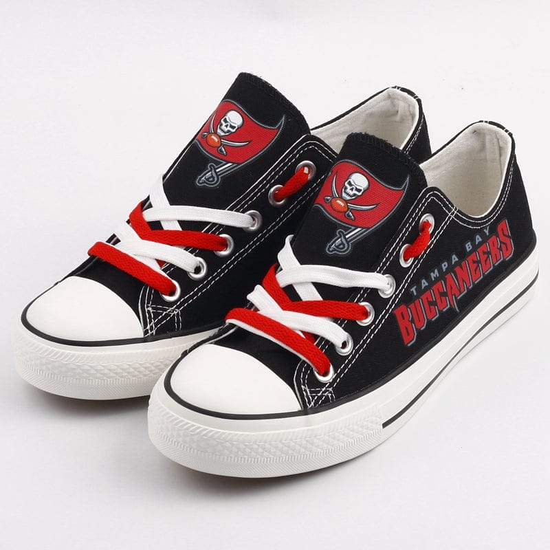 Tampa Bay Buccaneers Low Top Canvas Sport Sneakers Shoes For Men Women Fans - Image 2