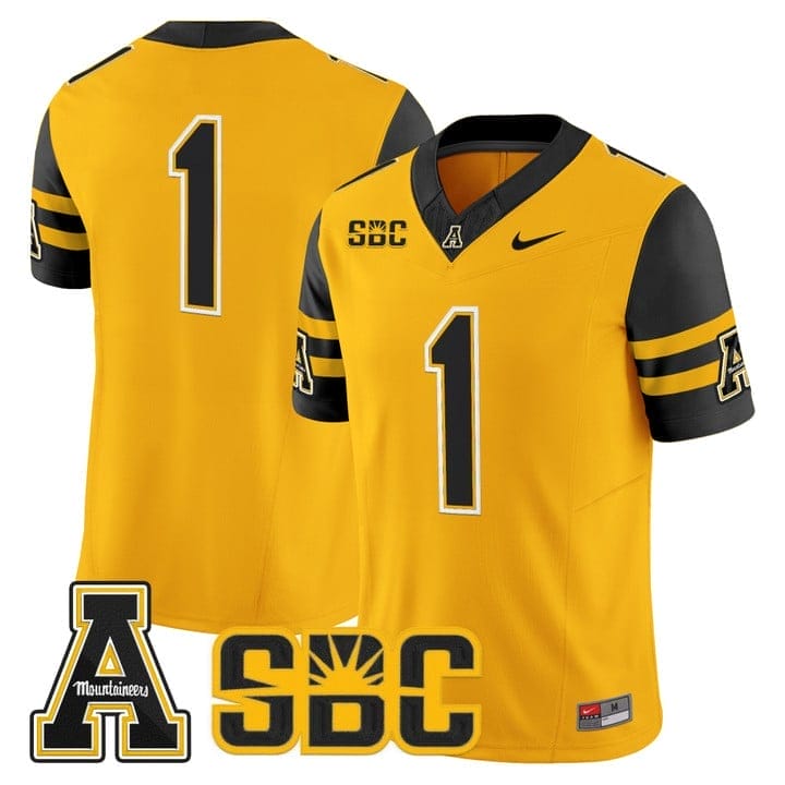 Team Jersey #1 App State Mountaineers 2025 Vapor Limited Stitched - Image 3