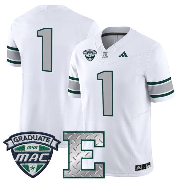 Team Jersey #1 Eastern Michigan Eagles 2025 Vapor Limited Stitched - Image 2