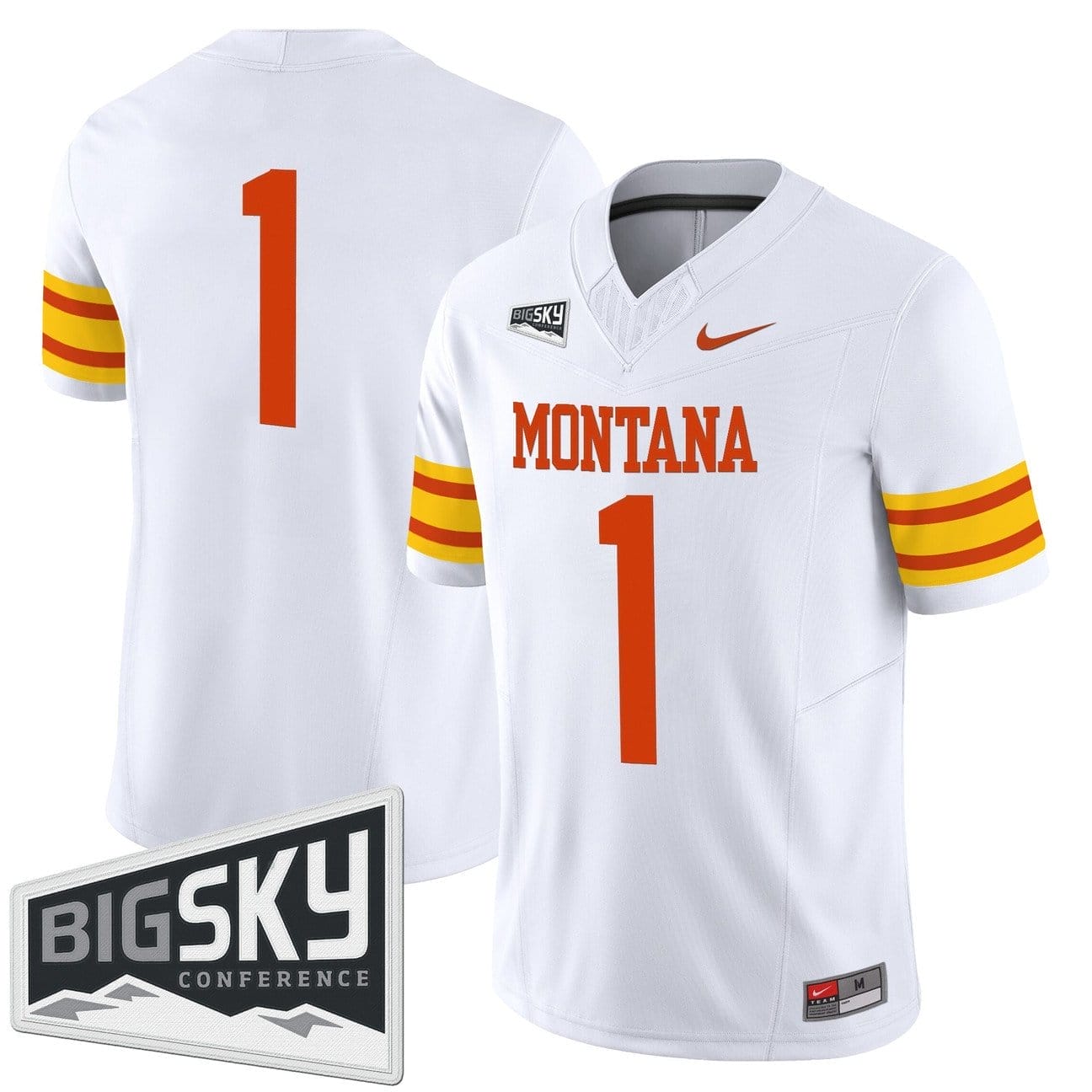 Team Jersey #1 Montana Grizzlies 1995 Throwback Vapor Limited Stitched - Image 3