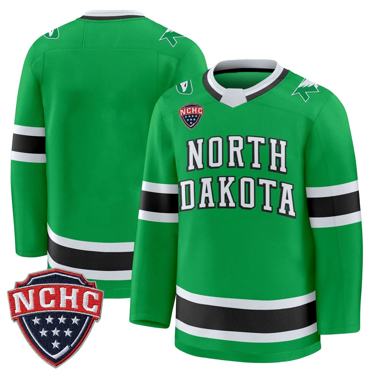 Team Jersey North Dakota Fighting Hawks 2025-26 Stitched - Image 3
