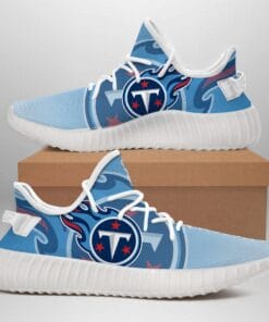 Alternative view of Tennessee Titans NFL 350v Yeezy Sneakers For Men Women Fans