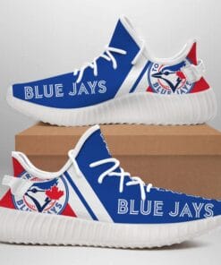 Toronto Blue Jays 350v Yeezy Sneakers For Men Women Fans