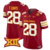 TroyDavisJersey 28IowaStateCyclones2025LimitedStitchedCardinal
