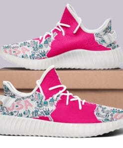 Alternative view of USA Flag V2 350v Yeezy Sneakers For Men Women Fans