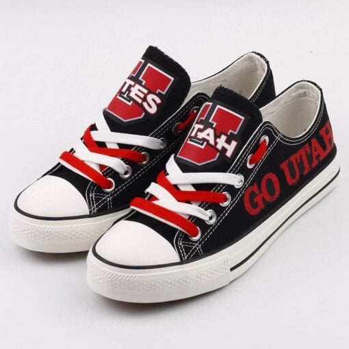 Utah Utes Sport Sneakers Shoes For Men Women Fans - Image 3