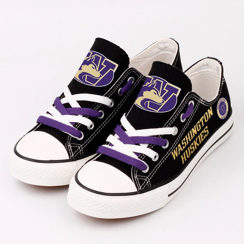 Washington Huskies Sport Sneakers Shoes For Men Women Fans - Image 3