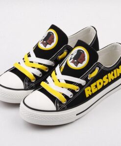 Washington Redskins Limited Print NFL Students Low Top Canvas Shoes Sport Sneakers 2 ed82b44b 7d98 4ae2 9226 8b6a79a395dc