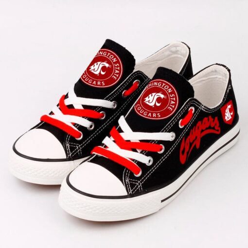 Washington State Cougars Sport Sneakers Shoes For Men Women Fans - Image 4
