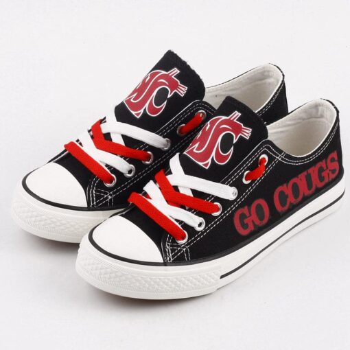 Washington State Cougars Sport Sneakers Shoes For Men Women Fans