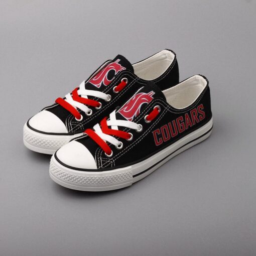 Washington State Cougars Sport Sneakers Shoes For Men Women Fans - Image 2