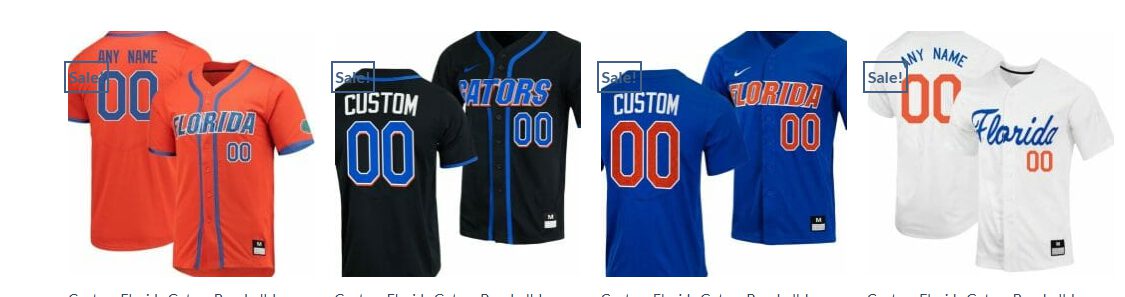 Custom Florida Gators Baseball Jersey