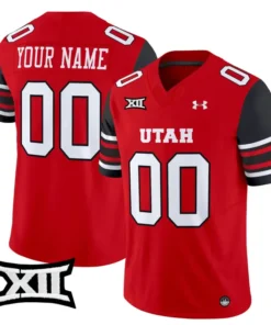 Custom Utah Utes Jersey 2025 Name and Number Vapor Limited – All Stitched