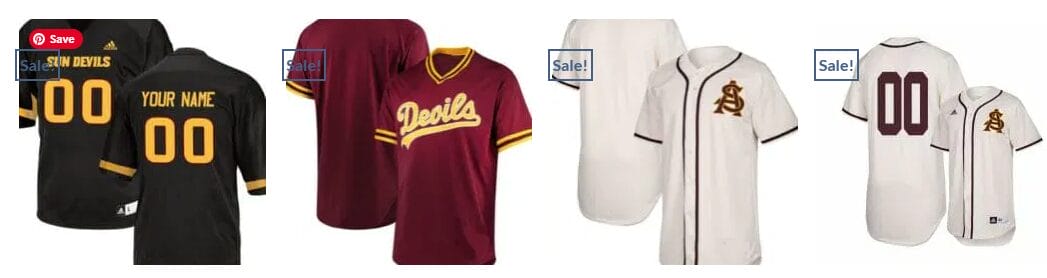 Custom Arizona State Jersey