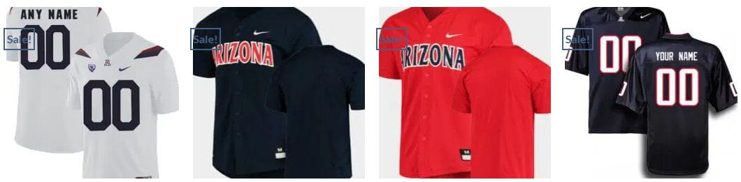 Custom Arizona Wildcats Jersey