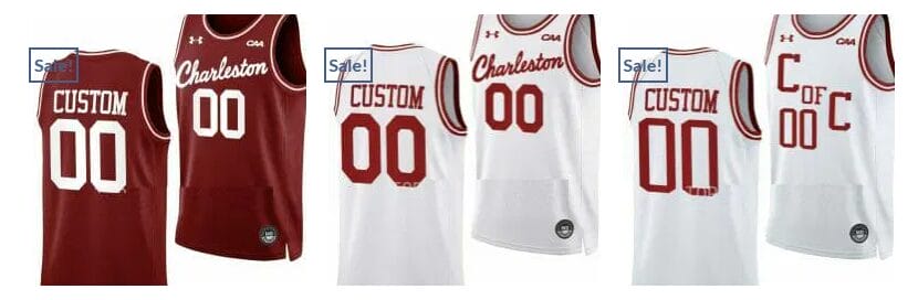 Custom Charleston Cougars Jersey