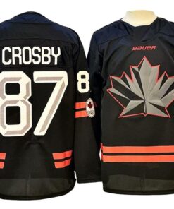 2026 Winter Olympics Team Canada #87 Sidney Crosby Hockey Jersey Black