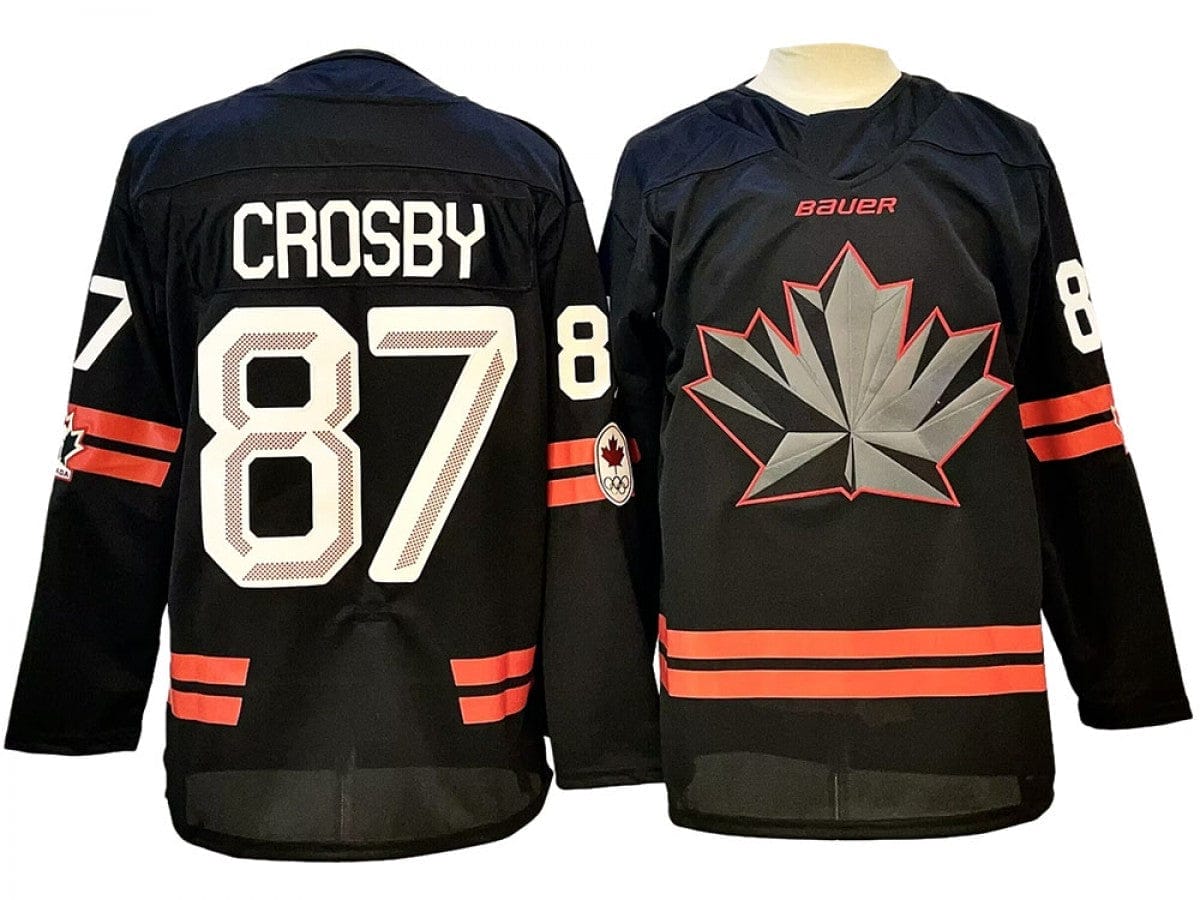 2026 Winter Olympics Team Canada #87 Sidney Crosby Hockey Jersey Black