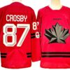 2026WinterOlympicsTeamCanada 87SidneyCrosbyHockeyJerseyRed