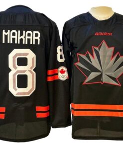 2026 Winter Olympics Team Canada #8 Cale Makar Hockey Jersey Black